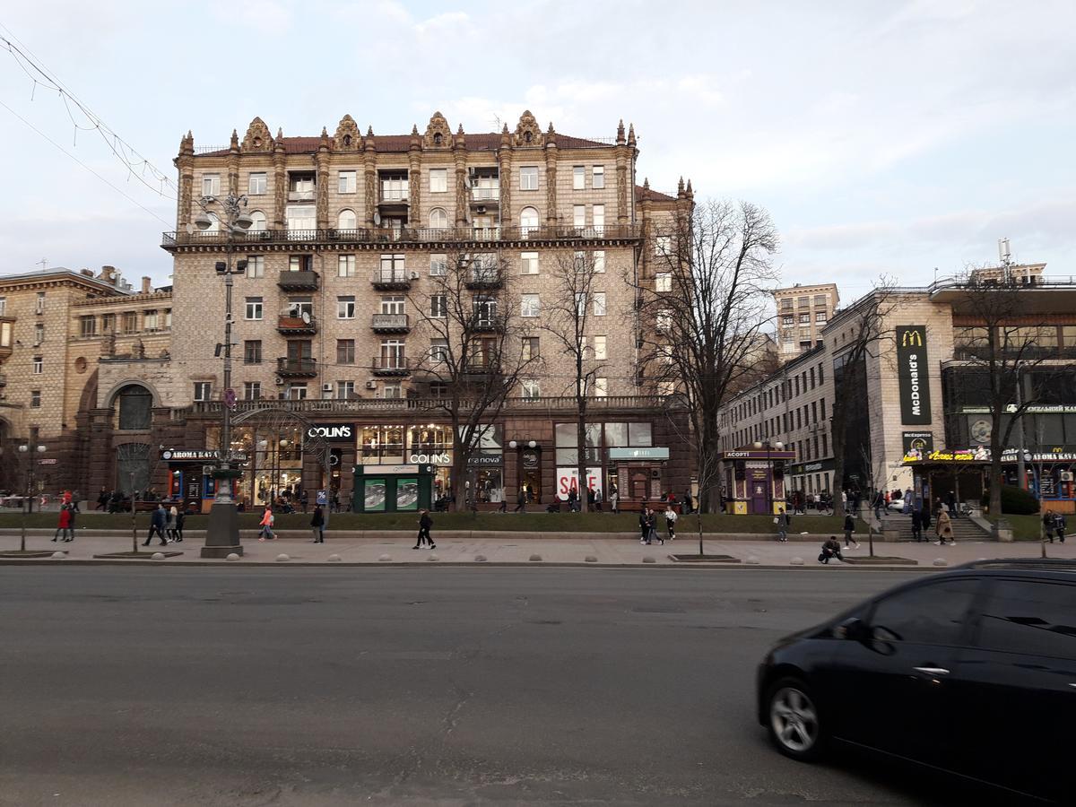 Vip Apartment. Kreshatik, Maidan Nezavisimosti. Kijów Zewnętrze zdjęcie